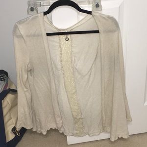 Off white cardigan
